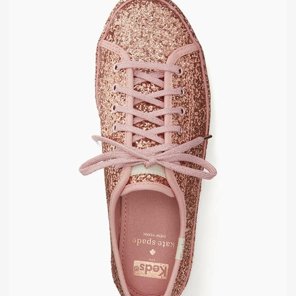 Kate Spade Women's Rose Glitter Sneakers